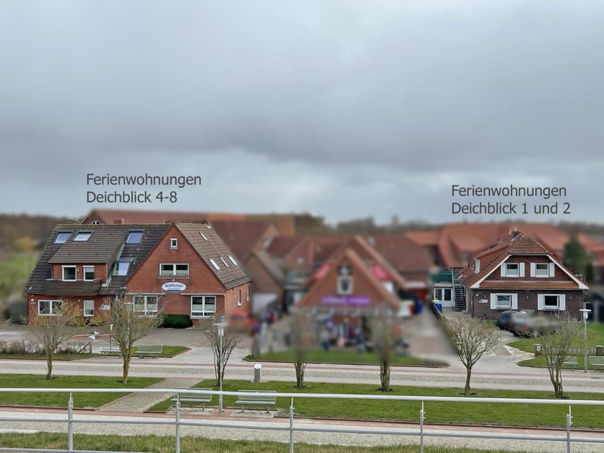 Deichblick 8 In Norddeich- Urlaub Und Erholung Am Strand Norden Exterior photo